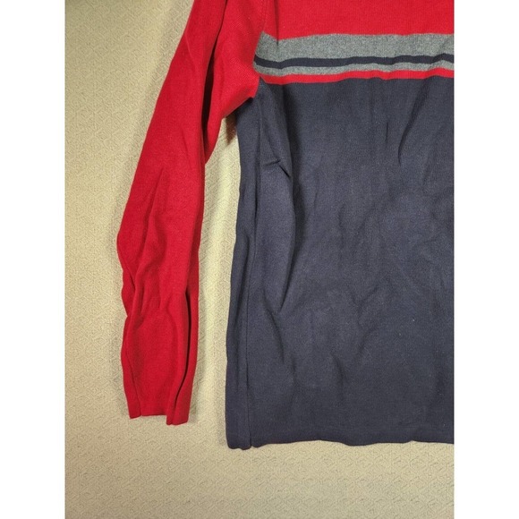 BKE Buckle Sweater Mens Small S Pullover Sweatshirt Crew Neck Red Cotton NWOT - Picture 12 of 12